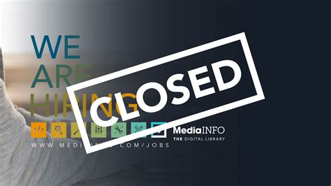(CLOSED) WE ARE HIRING! .